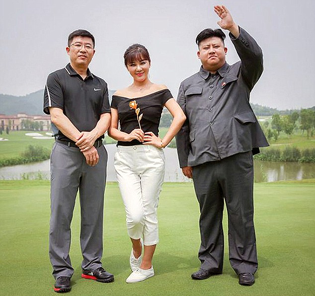 Chinese Actress Meets Kim Jong-Un Impersonator