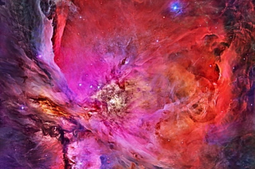 inside the orion nebular