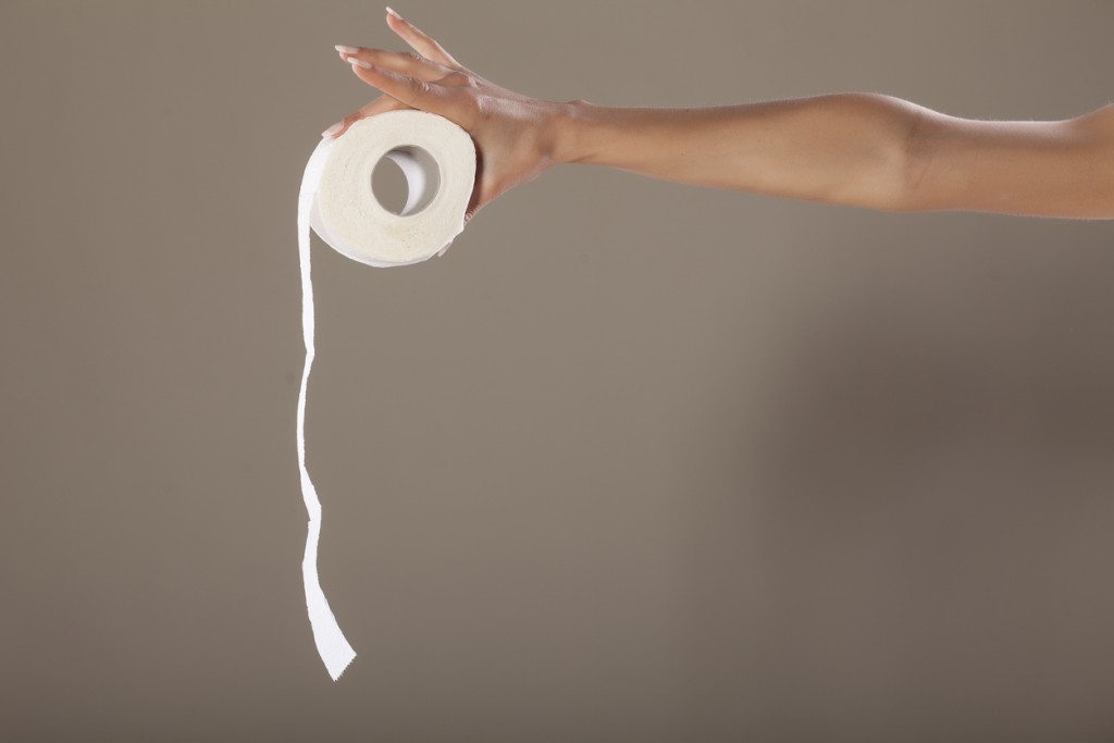 your roll of toilet paper