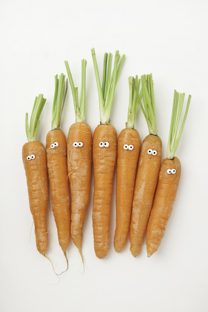 Carrots portrait