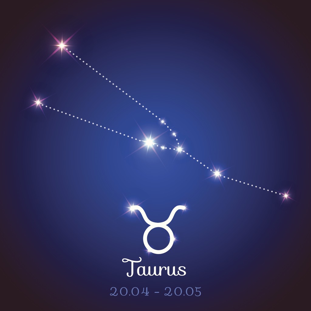 Vector zodiac horoscope - Taurus