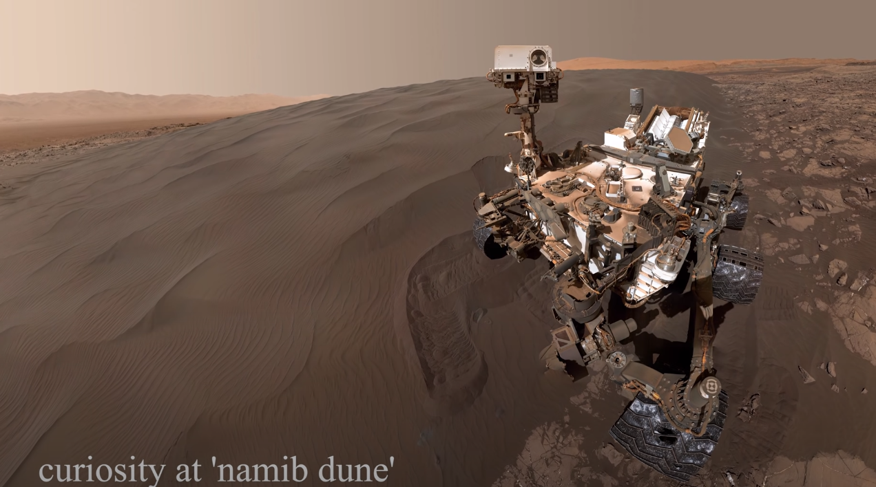 현재 유튜브 조회수 폭발 중인'4K'로 보는 화성 모습