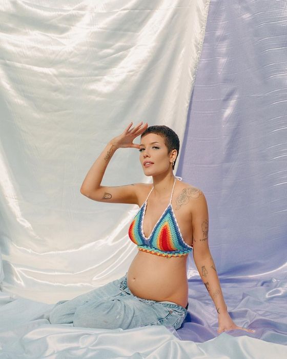 미국 팝스타 할시가 깜짝 임신 소식을 알렸다. 할시는 28일(한국시간) 사회관계망서비스(SNS) 계정을 통해 “놀라워!(서프라이즈!)”라는 글과 함께 젖병, 큐지개, 아기 천사 이모티콘을 덧붙인 뒤 두 장의 사진