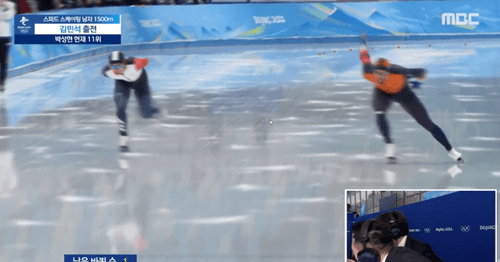 스피드스케이팅 김민석이 2022 베이징 동계올림픽에서 첫 메달을 목에 걸었다. 지난 8일 김민석은 중국 베이징 국립 스피드스케이팅 경기장에서 열린 2022 베이징 동계올림픽 스피드스케이팅 남자 1500m에서 1분 44초24를 기�