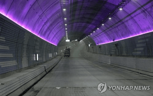 터널 한복판에서 돌연 정신나간 짓한'티볼리 커플' (+CCTV)