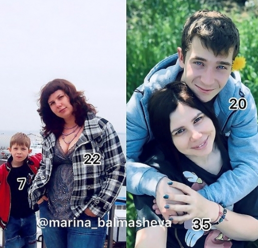 외신에 따르면 러시아의 인스타그램 셀럽 35세 마리나 발마세바의 결혼이 화제를 모으고 있다. 마리나 발마세바는 전남편과의 사이에서 입양한 아들 블라드미르 샤비린과 결혼을 발표했다. 마리나는 전 남편과의 사이�