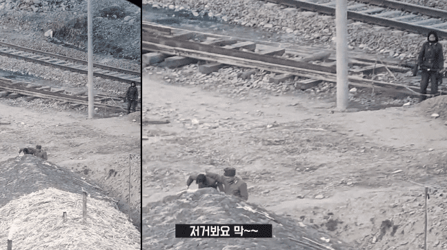 실시간 SNS에 확산 중인'북한 여군' 충격적인 훈련 폭.행 장면