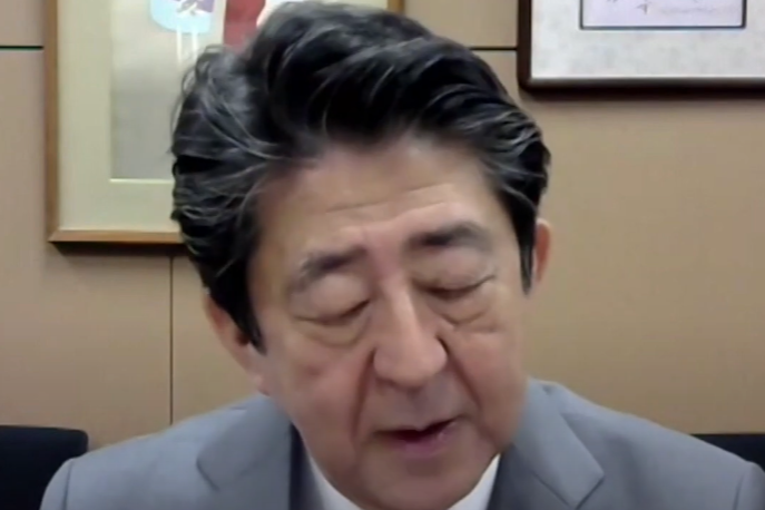 [속보] 일본 아베 총리 유세 중'총 맞고' 심정지 (+현장 사진)