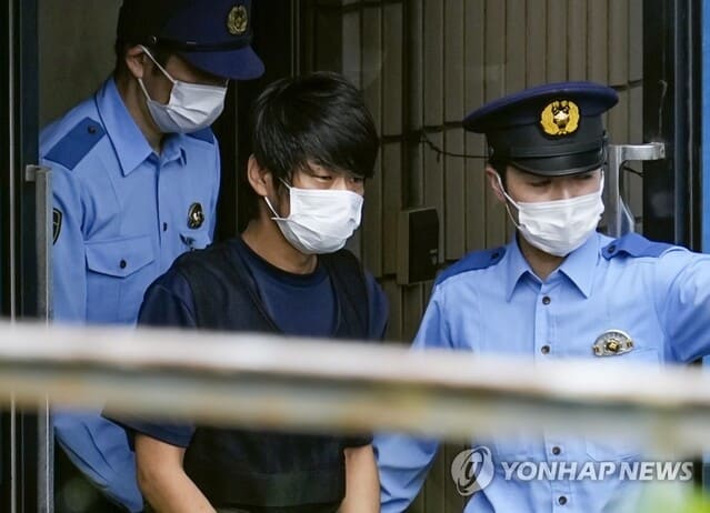 실시간 일본 아베 암살범'별모양' 충격적으로 드러난 사실