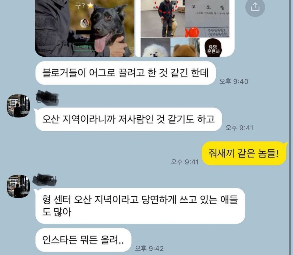 반려견 훈련사 성추행 소식 접한 강형욱 자신의 SNS에 분노