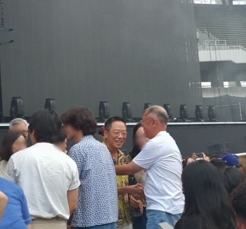 정의선 현대자동차그룹 회장 브루노 마스 내한 공연 관람