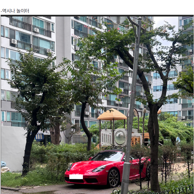 아파트 민폐주차 포르쉐 주인 근황