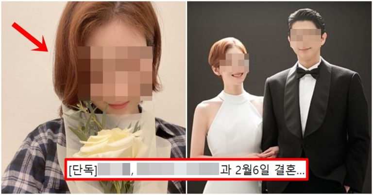 실시간 웨딩 사진 공개하며 ‘결혼 발표한 유명 여배우 포스트쉐어 