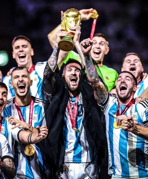 아르헨티나 리오넬 메시 월드컵 우승 goat 등극 카퍼레이드