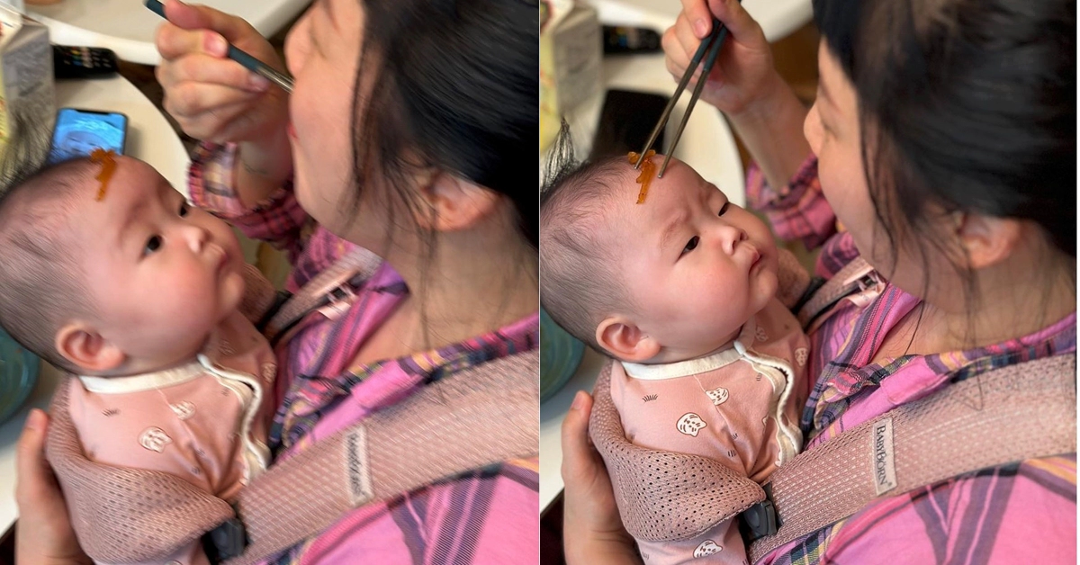 개그우먼 김영희 5개월 딸 사진 올렸다가 누리꾼 논란에 휩싸인 이유 (사진)