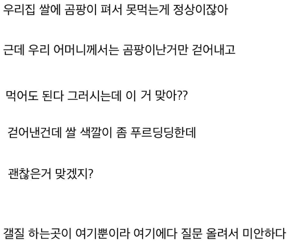 진짜 안타까운 어느 흙수저의 질문